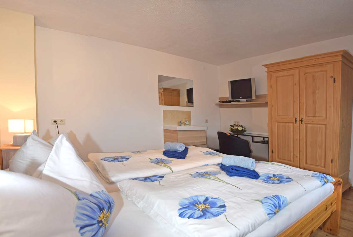 Helles Doppelzimmer