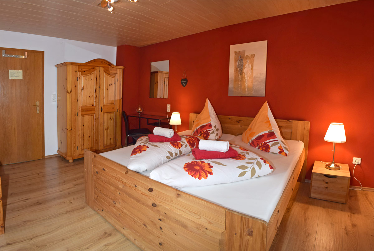 Viel Platz im Doppelzimmer