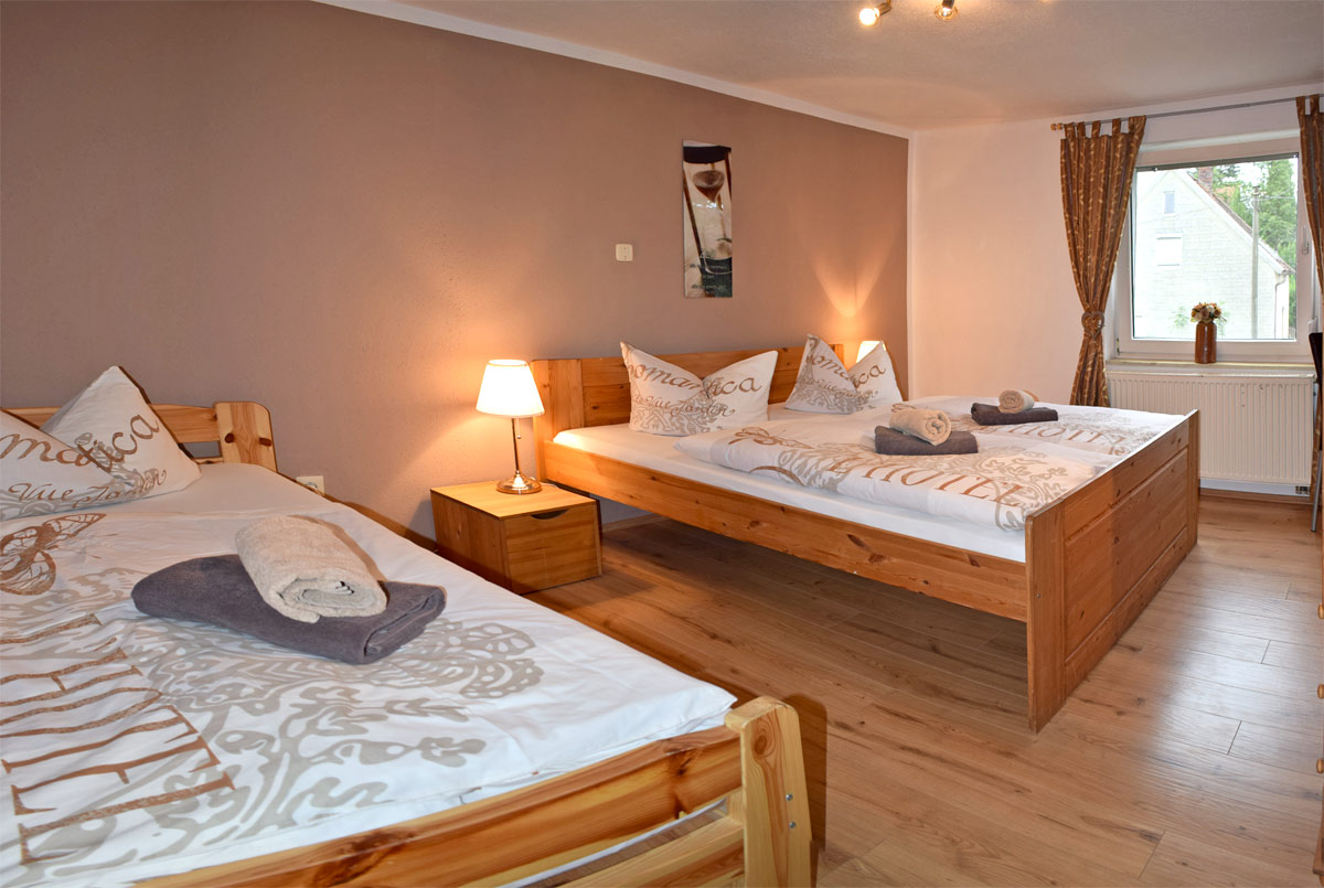 Schönes Dreibettzimmer